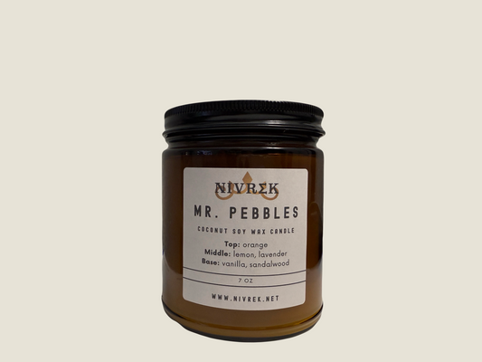 Mr. Pebbles - Coconut Soy Wax Candle