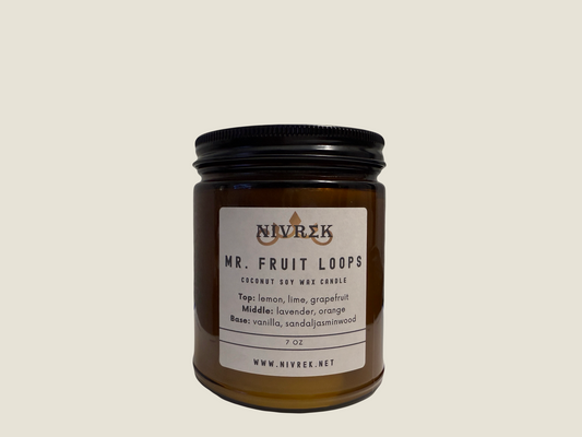 Mr. Fruit Loops - Coconut Soy Wax Candle